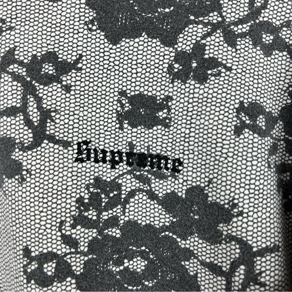 Supreme Floral Long Sleeve Shirt Medium - Picture 3 of 5